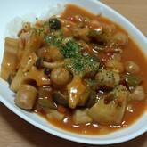 ソーセージのスープカレー