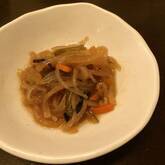 切干し大根とジャコの煮物