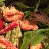 エビとアスパラのマヨ炒め