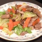 キャベツと豚の炒め物