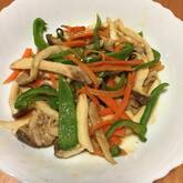 エリンギの焼肉風炒め