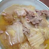 豚肉と白菜の煮物