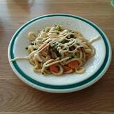 ネギたっぷり！究極のシンプル焼うどん