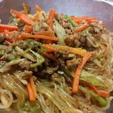 焼き肉のタレで簡単！野菜たっぷりチャプチェ by 近藤 瞳さん