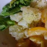 バター香る！タラコ入りポテトサラダ