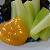 ブロッコリーの茎のヌタ