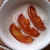 リンゴソテーヨーグルト