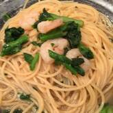 タケノコと菜の花のパスタ