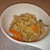 切干し大根とジャコの煮物