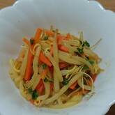 モヤシのカレーおひたし