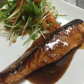 サーモンの照り焼き