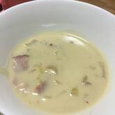 野菜たっぷりクラムチャウダー