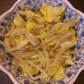 キャベツのカレーレンジ蒸し