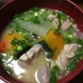 カボチャのみそ汁