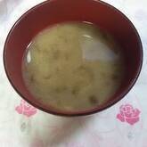 ナメコのみそ汁