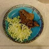 豚の黒糖ショウガ焼き