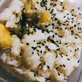 サツマイモご飯