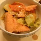 鮭のみそバター焼き