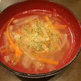 大根のせん切りスープ