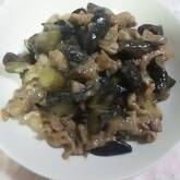 ナスのみそ炒め