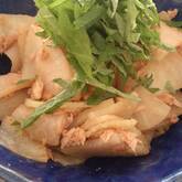 大根とツナの炒め物