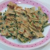 ニラたっぷりチヂミ♪