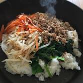 ひき肉で簡単！あっさり塩そぼろビビンバ