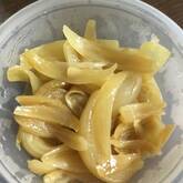 レンジで玉ネギのバターじょうゆ和え