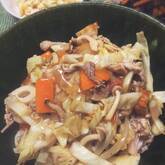 五目かた焼きそば