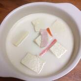 高野豆腐のミルクスープ