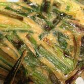 ニラたっぷりチヂミ♪