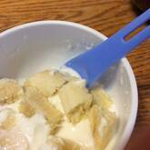 バナナの水きりヨーグルト