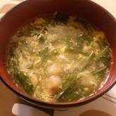 水菜のふんわりかきたま汁