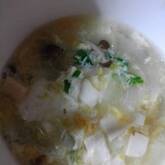 豆腐と卵のスープ