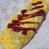 たっぷり玉ネギのオムレツ