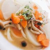 体の芯から温まる！みそ煮込みうどん