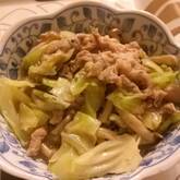 豚肉とキャベツの炒め物