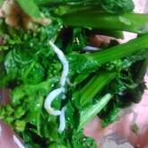 菜の花のからし和え