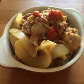 すぐできる！野菜たっぷり豚こまのショウガ焼き丼 by 松本 知恵さん