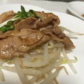 豚薄切肉のショウガ焼き