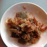 コンニャクのピリ辛炒め