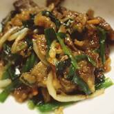 レバー和風炒め