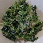 ほうれん草のゴママヨ和え