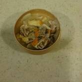 具だくさんのきんぴら豚汁