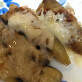 簡単なのに絶品！ナスのおかかチーズ焼き