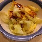 キャベツの卵とじ