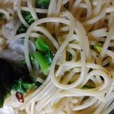 タケノコと菜の花のパスタ