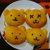 ペタンコくまぱん　カップ入りくまぱん