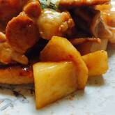 豚肉と長芋の甘みそ炒め