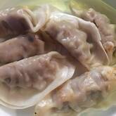 干しシイタケの水餃子